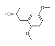 (2S)-1-(2,5-dimethoxyphenyl)-2-propanol结构式