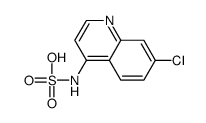 (7-chloroquinolin-4-yl)sulfamic acid Structure