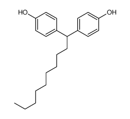 4-[1-(4-hydroxyphenyl)decyl]phenol Structure