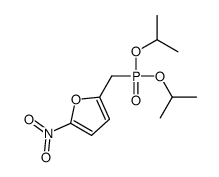 2-[di(propan-2-yloxy)phosphorylmethyl]-5-nitrofuran结构式