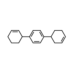 1-cyclohex-2-en-1-yl-4-cyclohex-3-en-1-ylbenzene structure