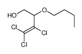 2-butoxy-3,4,4-trichlorobut-3-en-1-ol结构式