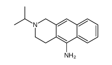2-propan-2-yl-3,4-dihydro-1H-benzo[g]isoquinolin-5-amine Structure