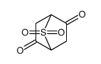 7,7-dioxo-7λ6-thiabicyclo[2.2.1]heptane-2,5-dione结构式