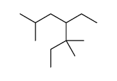 4-ethyl-2,5,5-trimethylheptane结构式
