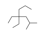 4,4-diethyl-2-methylheptane结构式