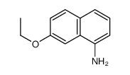1-Naphthalenamine,7-ethoxy-(9CI) structure