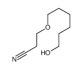 3-(6-hydroxyhexoxy)propanenitrile Structure