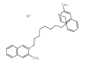3-methyl-2-[10-(3-methyl-3,4,4a,5,6,7,8,8a-octahydro-1H-isoquinolin-2-yl)decyl]-1H-isoquinoline picture