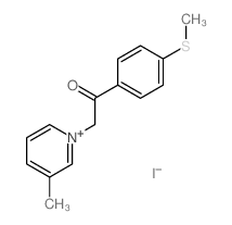 2-(5-methylpyridin-1-yl)-1-(4-methylsulfanylphenyl)ethanone Structure