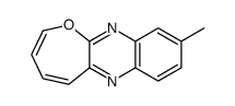 9-methyloxepino[3,2-b]quinoxaline Structure