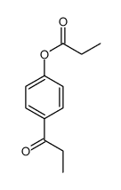 (4-propanoylphenyl) propanoate结构式