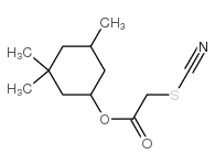 Acetic acid,2-thiocyanato-, 3,3,5-trimethylcyclohexyl ester picture