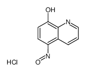 5-Nitroso-8-hydroxyquinoline hydrochloride Structure