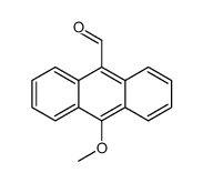 10-methoxyanthracene-9-carbaldehyde结构式