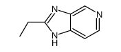 1H-Imidazo[4,5-c]pyridine,2-ethyl-(9CI) structure