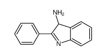 2-phenyl-3H-indol-3-amine结构式