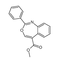 methyl 2-phenyl-3,1-benzoxazepine-5-carboxylate结构式