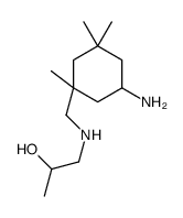 1-[[(5-amino-1,3,3-trimethylcyclohexyl)methyl]amino]propan-2-ol Structure