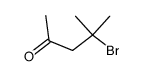 4-Brom-4-methyl-2-pentanon结构式