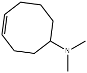 N,N-Dimethyl-4-cycloocten-1-amine结构式