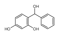 4-[Hydroxy(phenyl)methyl]-1,3-benzenediol结构式