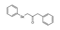 1-phenyl-3-(phenylseleno)propanone结构式