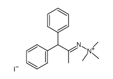 1,1-diphenylpropan-2-one trimethylhydrazonium iodide Structure