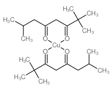 copper; 2,2,7-trimethyloctane-3,5-dione结构式