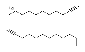 bis(dodec-1-ynyl)mercury Structure