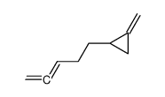 1-Methylen-2-(3,4-pentadienyl)cyclopropan Structure