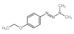 N-(4-ethoxyphenyl)diazenyl-N-methyl-methanamine Structure