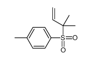 1-methyl-4-(2-methylbut-3-en-2-ylsulfonyl)benzene结构式