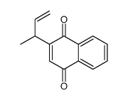 2-but-3-en-2-ylnaphthalene-1,4-dione结构式