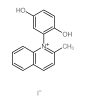 2-(2-methyl-2H-quinolin-1-yl)benzene-1,4-diol Structure