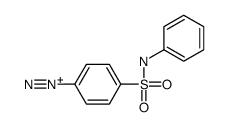 4-(phenylsulfamoyl)benzenediazonium Structure