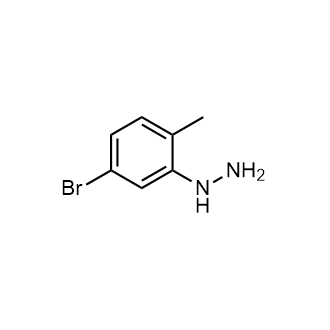 (5-Bromo-2-methylphenyl)hydrazine Structure