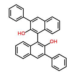 R-3,3'-Bis(phenyl)-1,1'-bi-2-naphthol Structure