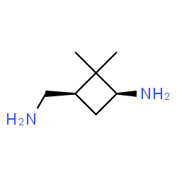 Cyclobutanemethanamine, 3-amino-2,2-dimethyl-, cis- (9CI) picture