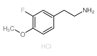 2-(3-fluoro-4-methoxy-phenyl)ethanamine Structure