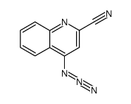 4-azido-2-cyanoquinoline结构式