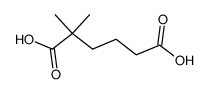 2,2-dimethyladipic acid结构式