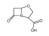 4-Oxa-1-azabicyclo[3.2.0]heptane-2-carboxylicacid,7-oxo-,cis-(9CI)结构式