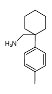 C-(1-p-tolyl-cyclohexyl)-methylamine结构式