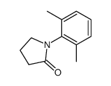 1-(2,6-dimethylphenyl)pyrrolidin-2-one结构式