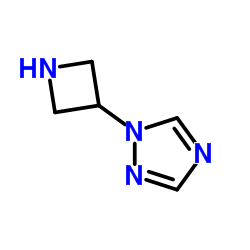 1-(3-Azetidinyl)-1H-1,2,4-triazole Structure