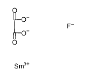 samarium(III) fluoride oxalate Structure