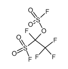 1-fluorosulfonyloxytetrafluoroethanesulfonyl fluoride结构式