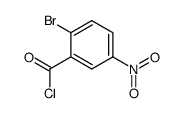 2-bromo-5-nitrobenzoyl chloride结构式