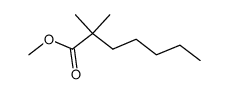 methyl 2,2-dimethyl heptanoate结构式